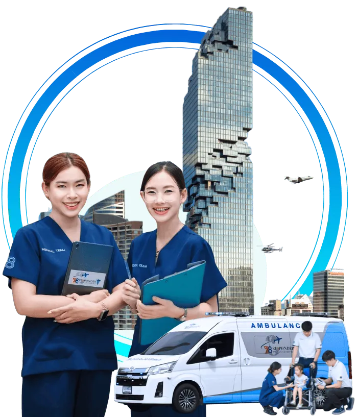 บริการรถพยาบาลเอกชน